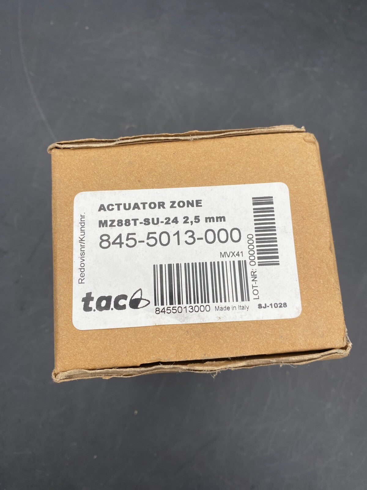 SCHNEIDER ELECTRIC MZ88TSU24 845-5013-000 THERMAL MOTOR 24VCA FOR VZ 8 VALVE