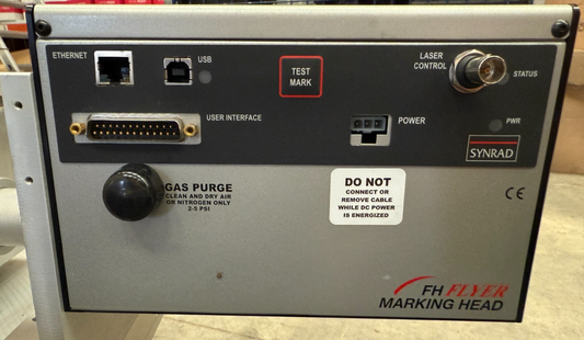 Synrad Firestar FSF201SC  +  FH Flyer  Marking Head        Laser F201