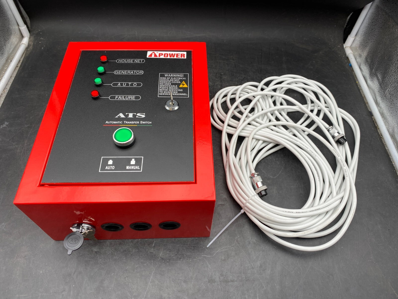 PANNE SECTEUR AUTOMATIQUE QUADRO ATS 230-400V UNIVERSEL GROUPE ELECTROGENE 5 Pin