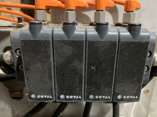 Colonne serie de 40 x Coval Mini Integrated Vacuum Pump LEM60X14RVOB2   40 pump