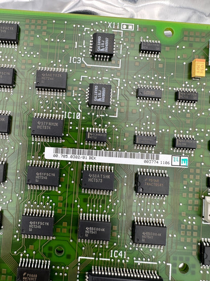 HEIDELBERG INK CONTROL BOARD 00.785.0382/01 BEK