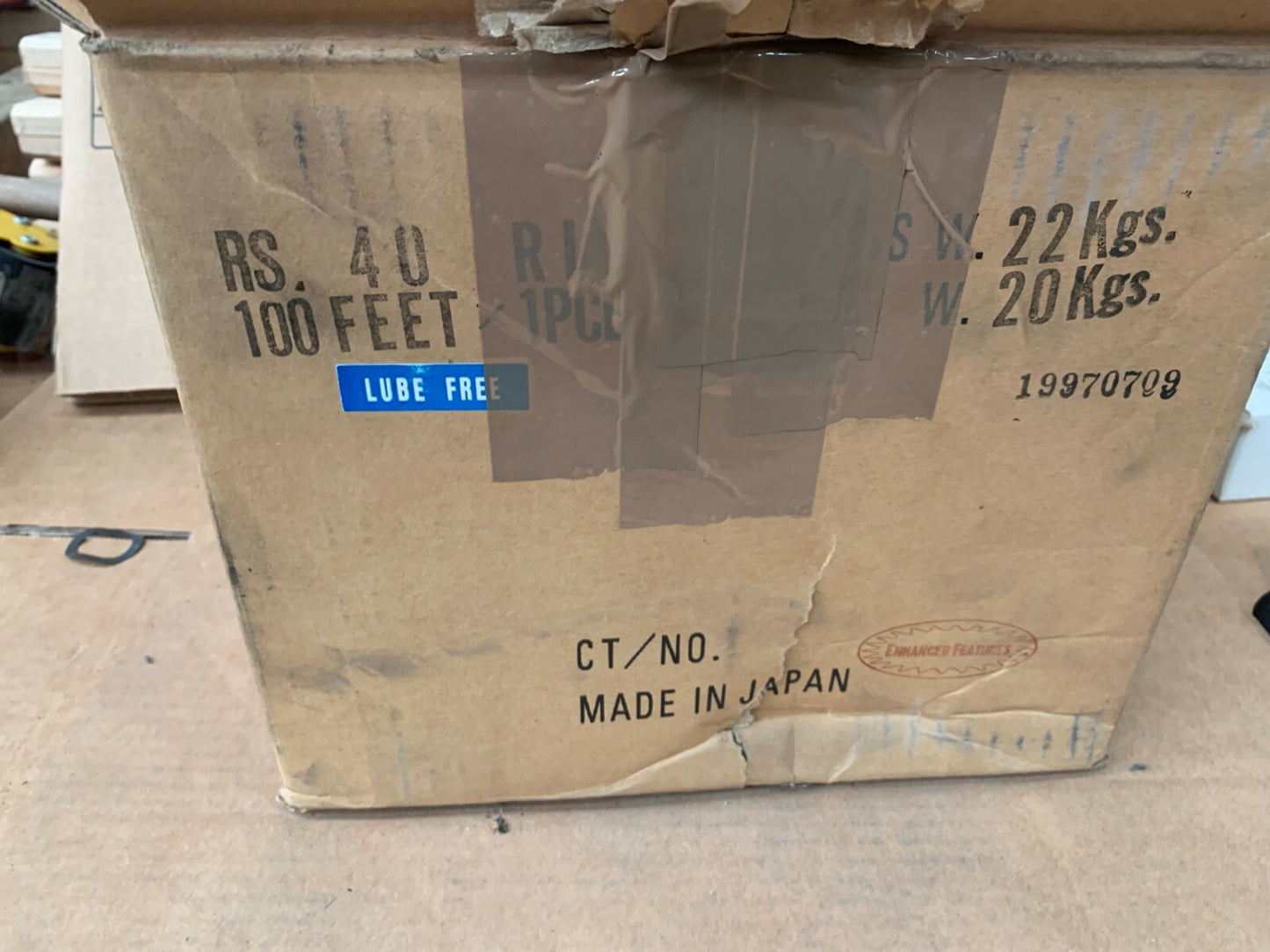 Chain RS 40 RIV 100 feet New Old Stock