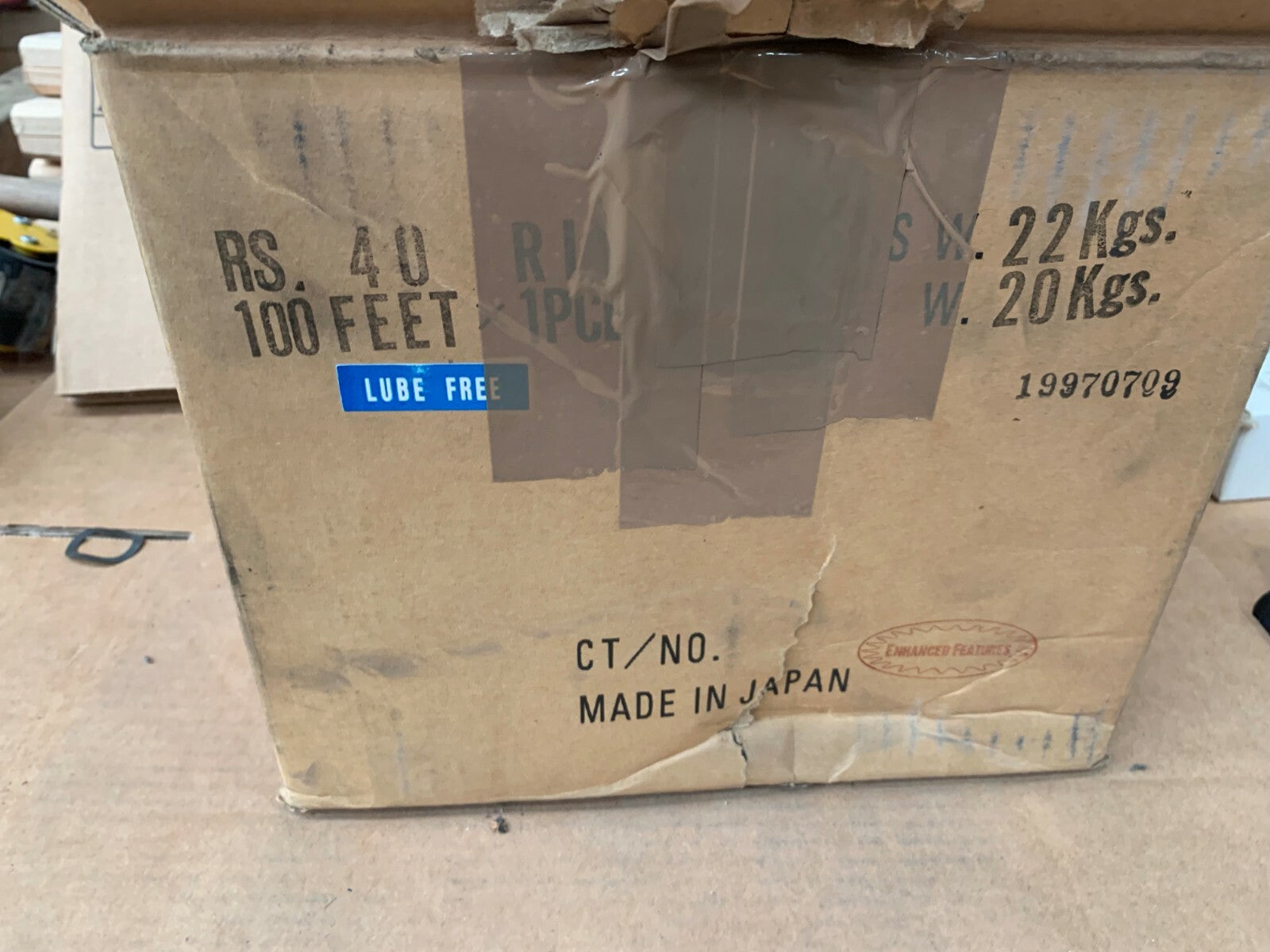 Chain RS 40 RIV 100 feet New Old Stock