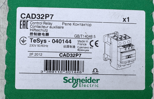 SCHNEIDER ELECTRIC CONTACTEUR AUXILIAIRE CAD32P7 x1 - KLR Automation