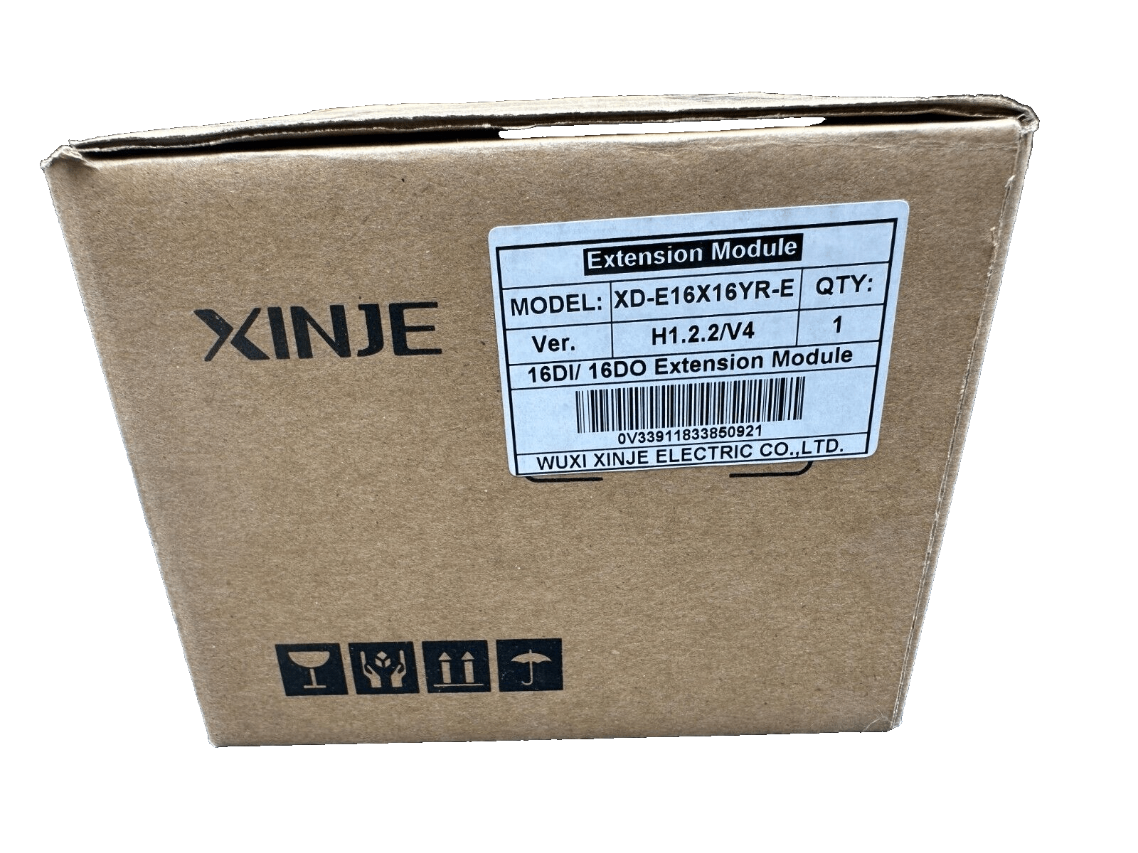 XINJE XD - E16X16YR - E VER H1.1.2/V4 16DI/16DO EXTENSION MODULE x1pc - KLR Automation