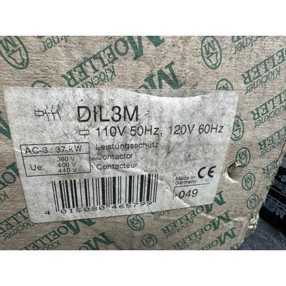 MOELLER KLOCKNER DIL3M CONTACTEUR 110V 50Hz - KLR Automation