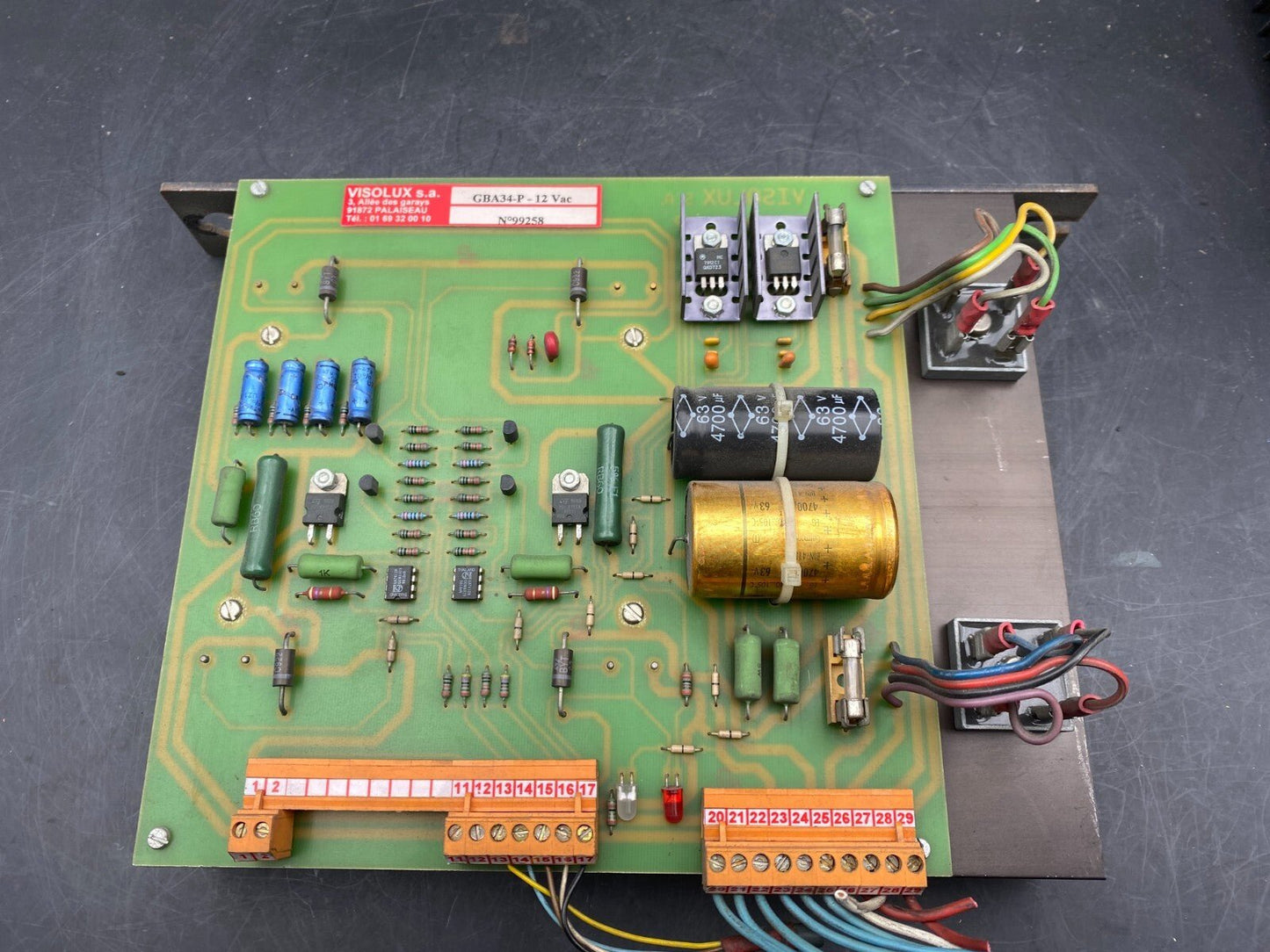 1pc x VISOLUX GBA 34/P 12VAC - KLR Automation