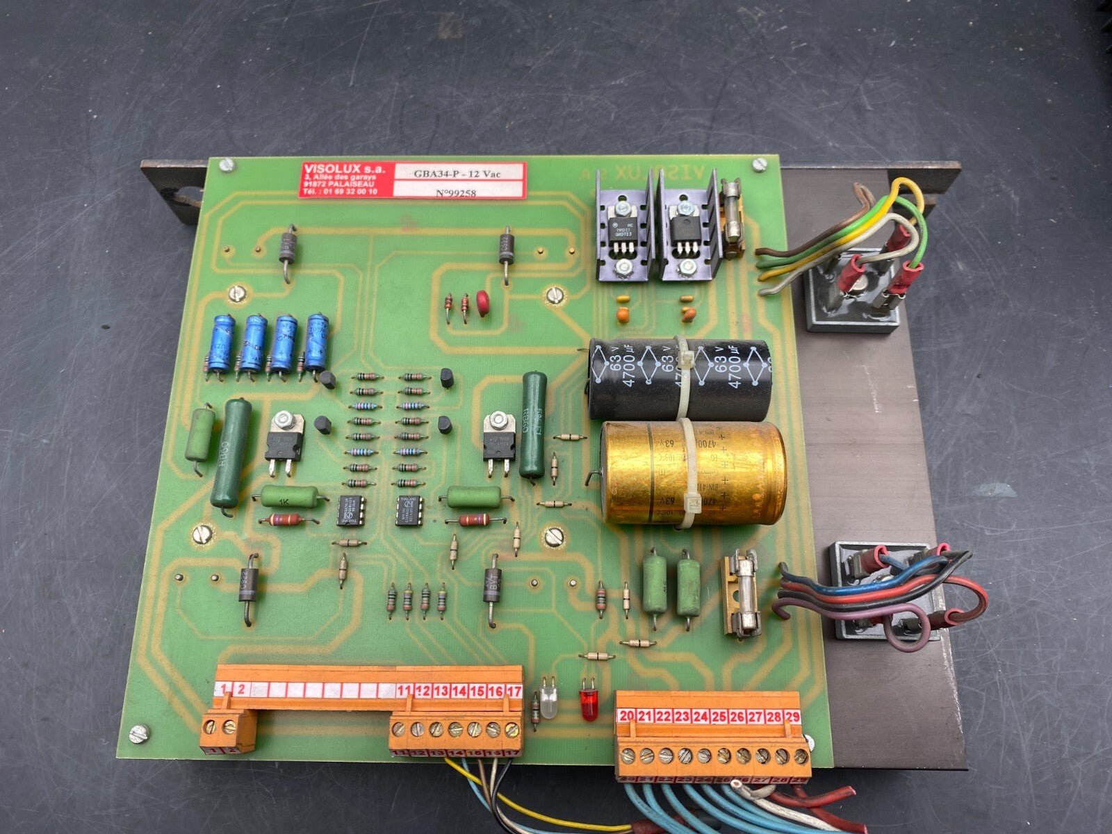 1pc x VISOLUX GBA 34/P 12VAC - KLR Automation