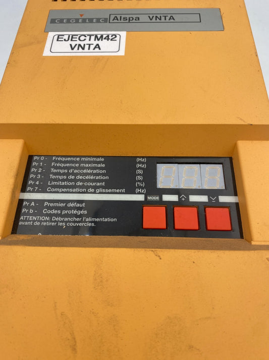 CEGELEC Alstom Alspa VNTA Convertisseur de frequance VNTAC 4006