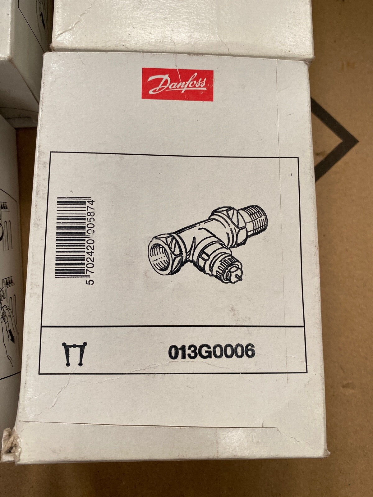 3 pc x DANFOSS CHAUFFAGE 013G0006 Corps de Robinet RA - FN 20 Droit 3/4 - KLR Automation
