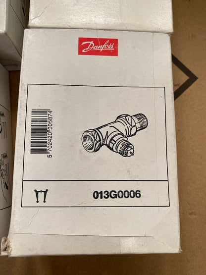 3 pc x DANFOSS CHAUFFAGE 013G0006 Corps de Robinet RA - FN 20 Droit 3/4 - KLR Automation