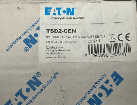 EATON TSD2 - CEN SPEECH/TEXT DIALLER 12VDC TRANSMETTEUR SD2 - KLR Automation
