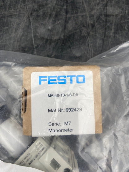 FESTO LFR - 1/4 - DB - 7 - MINI 539685 VANNE DE REGULATION A FILTRE + MA - 40 - 10 - 1/8 - DB - KLR Automation