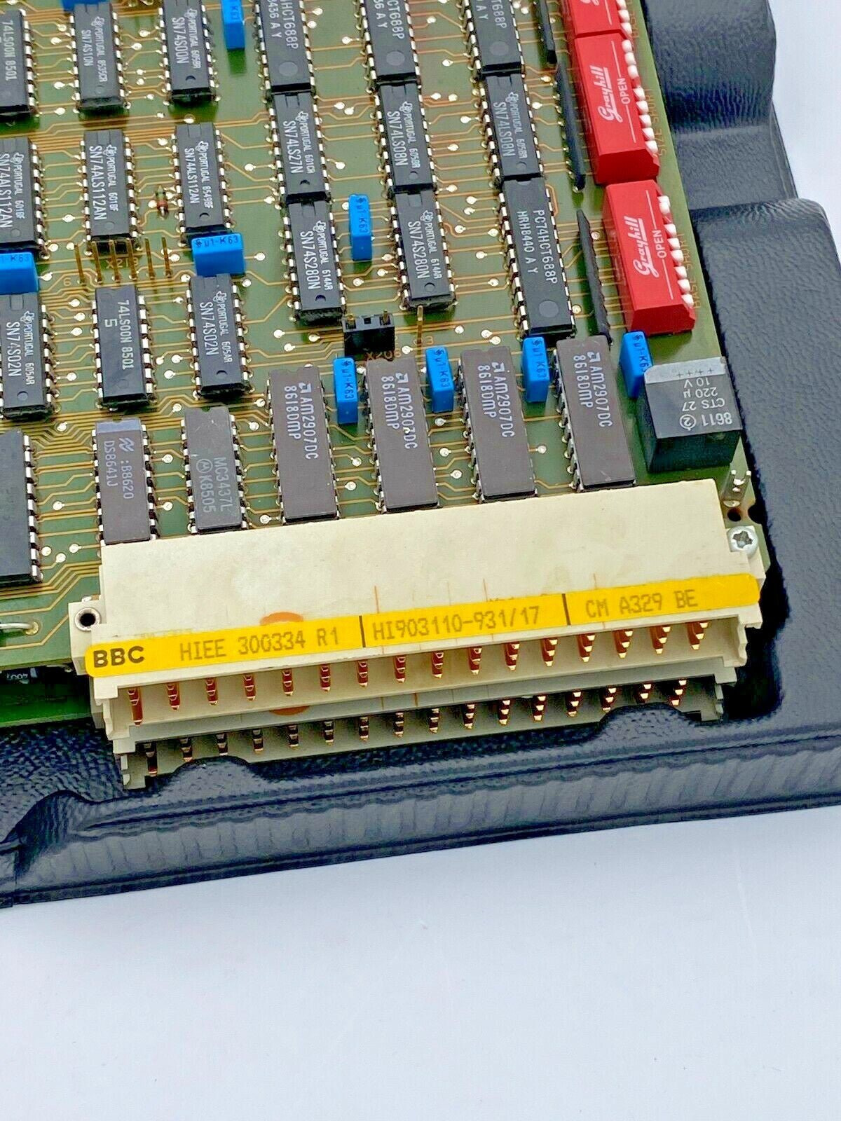 Brown Boveri BBC HIEE300334R1 CM A329 BE CM A329BE interface Module Card PLC - KLR Automation