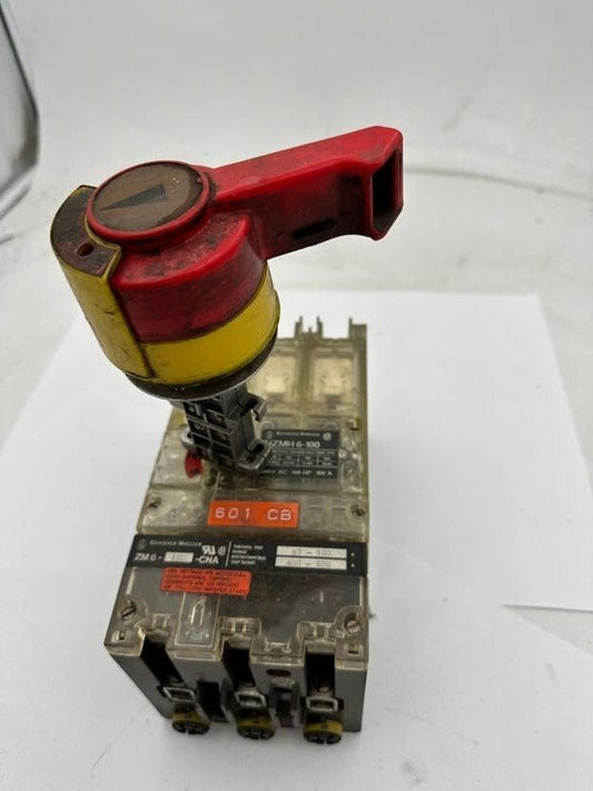 1pc x KLOCKNER - MOELLER ZM6 - 100 - CNA NZMH 6 - 100 - KLR Automation