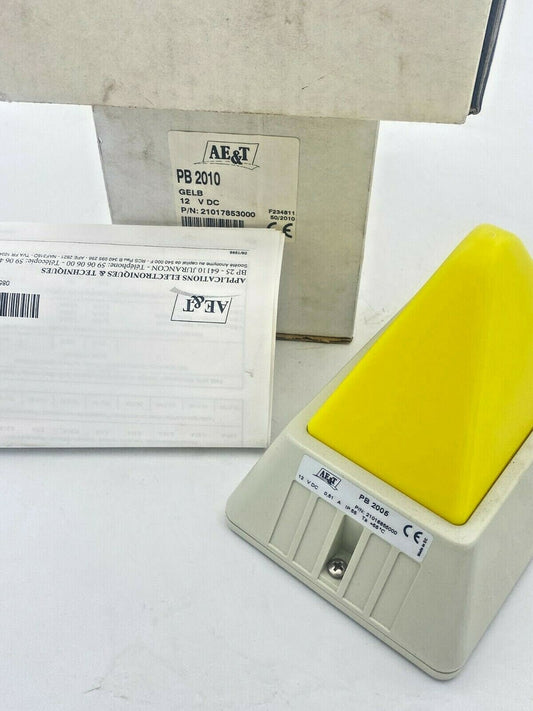 1pc x AE&T LED Continuous Lamp, PD 2500, Red, 12VAC/VDC - KLR Automation