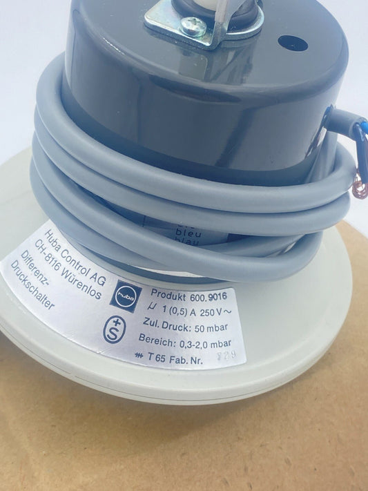 1pc x Differential pressure switch Huba Control 600.9016 - KLR Automation