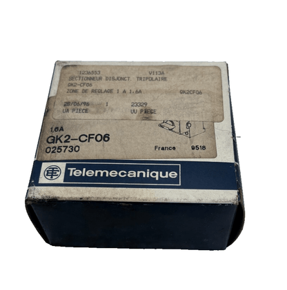 TELEMECANIQUE GK2 - CF06 025730 SECTIONNEUR DISJONCT x1 - KLR Automation