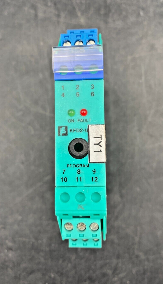 PEPPER FUCHS KFD2-UT-EX1 TEMPERATURE MEASUREMENT CONTROLLER