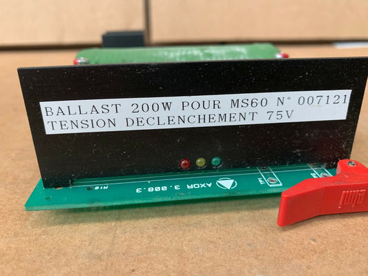 AXOR SHR060 - 200W - S MINICLAMP BRAKING PCB AXOR - KLR Automation