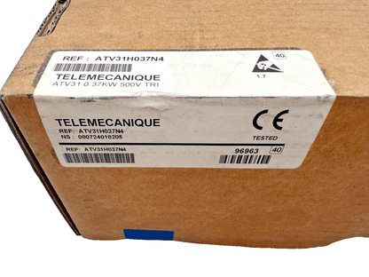 TELEMECANIQUE ATV31H037N4 ATV31 0.37kW 500V TRI V1.7 INVERTER - KLR Automation