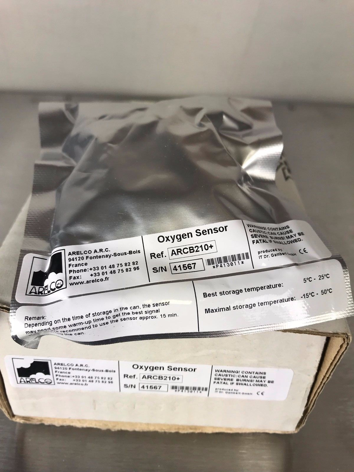 Tecora TOA MP ARCMP100 - 2.1+ Arelco Analyseur Hydrogene Sensor oxygene ARCB210+ - KLR Automation