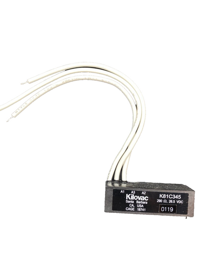 KILOVAC K81C345 290 OHMS 26.5 VDC RELAIS UNIVERSEL x1pc