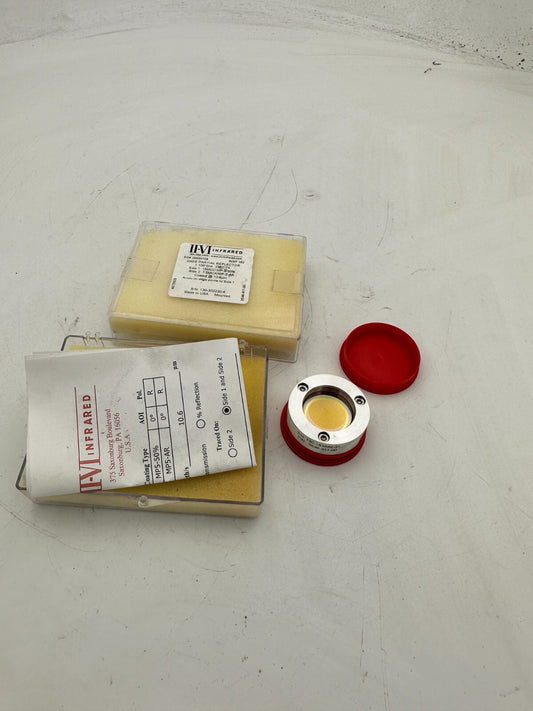 INFRARED ZNSE PARTIAL REFLECTOR 0546-411-00 1.100’’DIA 2362’’TK SOTK SO#30000708