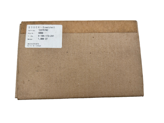 BOSCH 8 104 173 241 CARTE DE CODAGE SIEMENS B1500 - G640