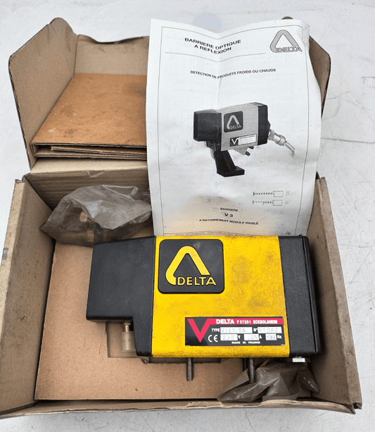 DELTA V3 - LB - SA BARRIERE OPTIQUE A REFLEXION NEW OLD STOCK - KLR Automation