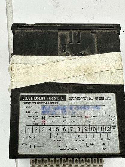 1pc x ELECTROSERV TC&S TEMPERATURE CONTROLS AND SENSORS