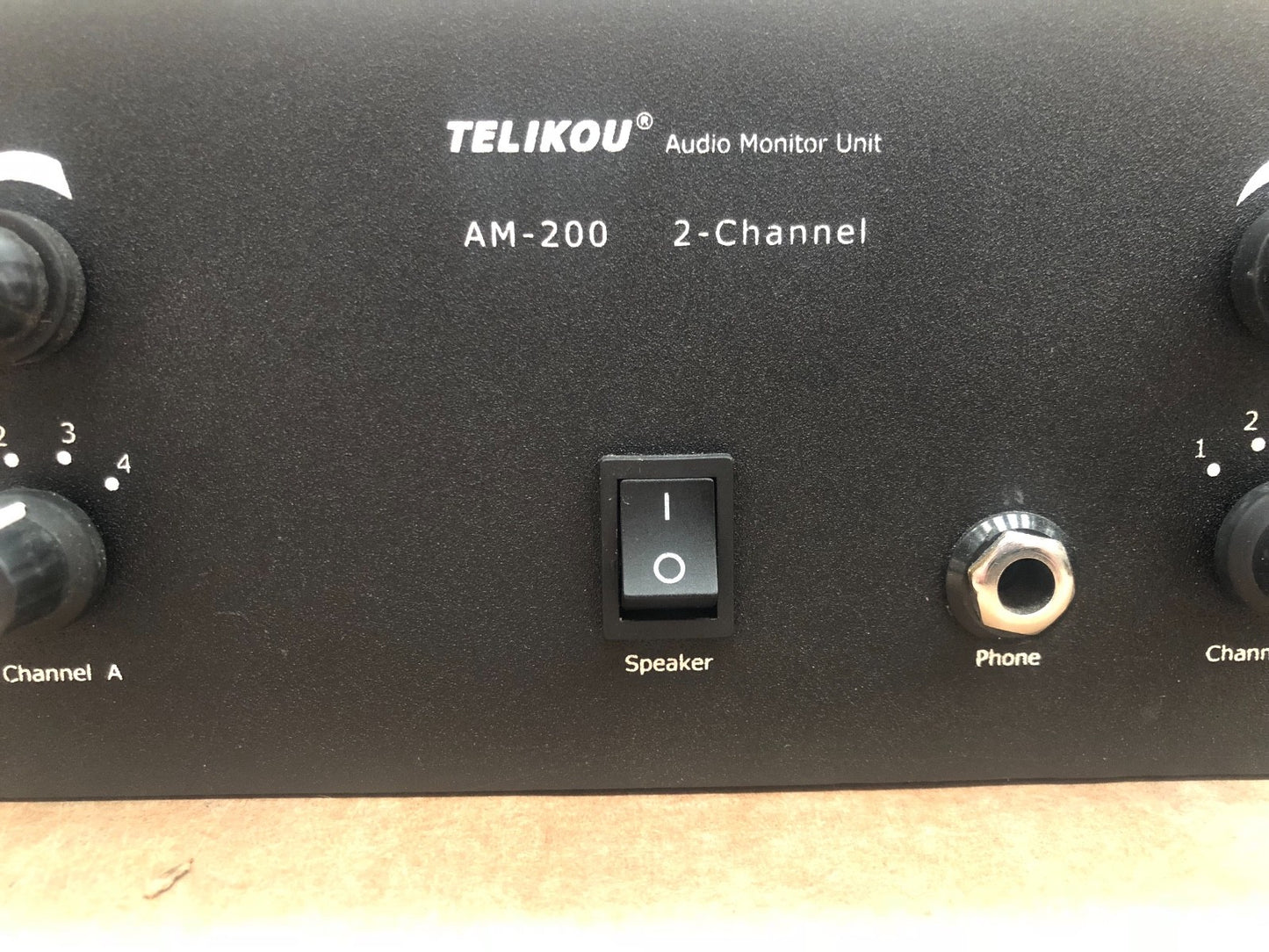 1 x Telikou AM - 200 2 - channel Intercom Voice Monitor - KLR Automation
