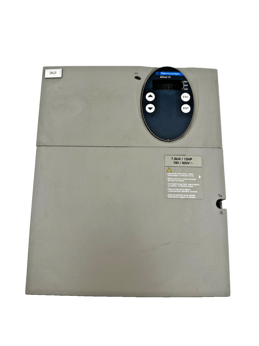 TELEMECANIQUE ATV31HU75N4 ALTIVAR 31 7.5kW 10HP 380 - 500V V1.2 INVERTER - KLR Automation