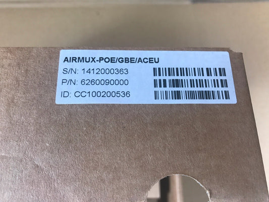 RAD POE GBE/ACEU Radwin Radio Wifi Point - to - Point - KLR Automation