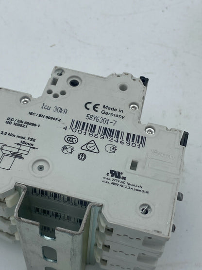 1pc x Siemens 5SY63MCB 5SY6301-7