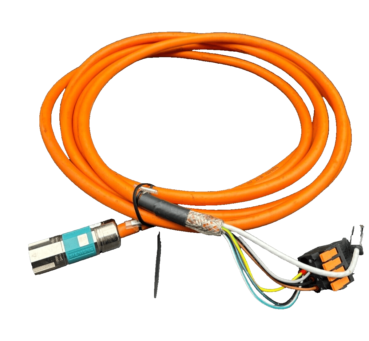 SIEMENS 6FX5002 - 8QN11 - 1AF0 5M TDY 22/20 CABLE SERVO MOTEUR - KLR Automation