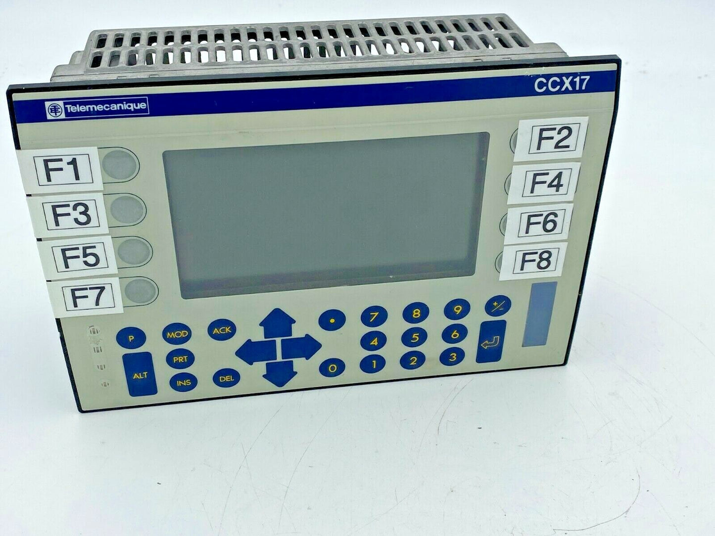 Telemecanique Modicon CCX17 TCCX1730L 8 Lines LCD OP Panel V:2.0