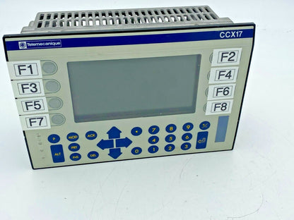 Telemecanique Modicon CCX17 TCCX1730L 8 Lines LCD OP Panel V:2.0