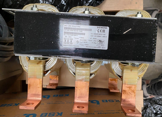 SIEMENS 6SL3000-0CE35-1AA0 3AC LINE REACTOR SINAMICS G/S 130/150 NEW IN BOX