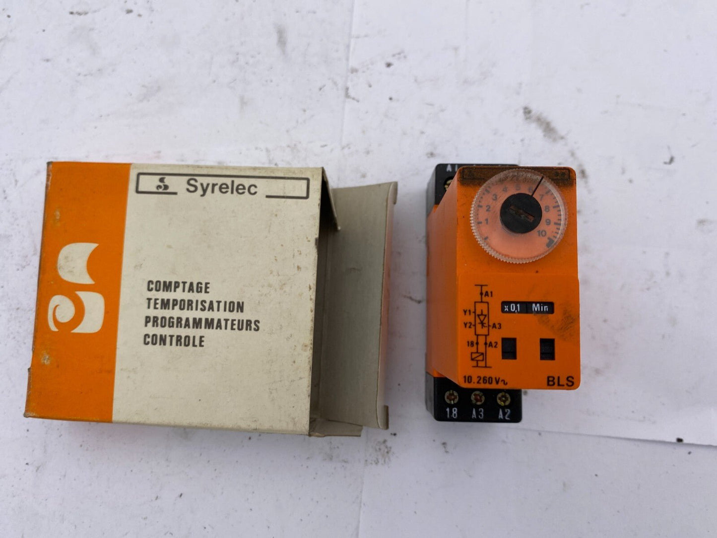 1pc x SYRELEC BLS COUNTING TIMING PROGRAMMATOR CONTROL 10 - 260V - KLR Automation