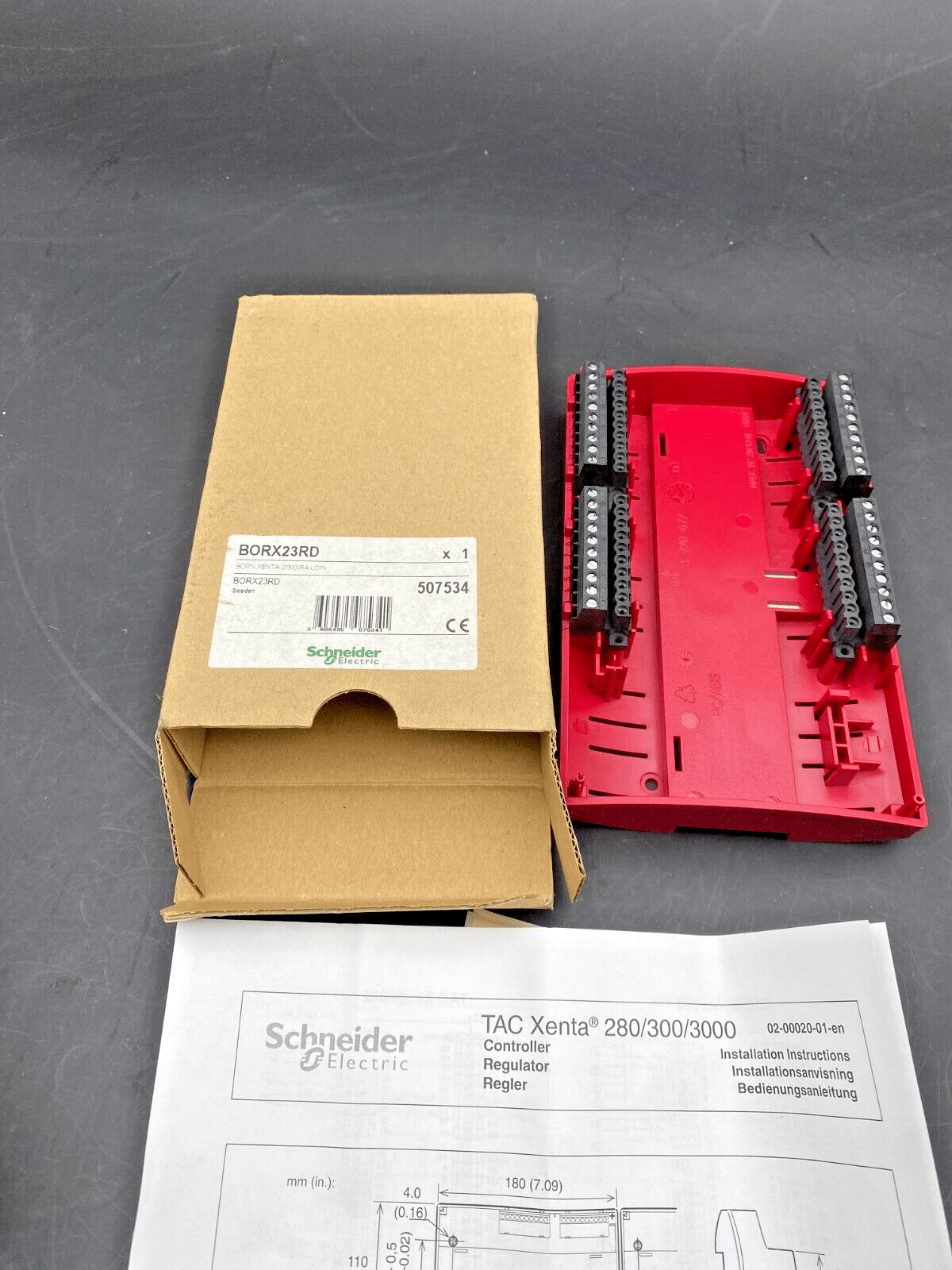 SCHNEIDER ELECTRIC TAC XENTA BORX23RD BORN XENTA 2/3XXRAILDIN TD - 2011 - W01 - 415078 - KLR Automation