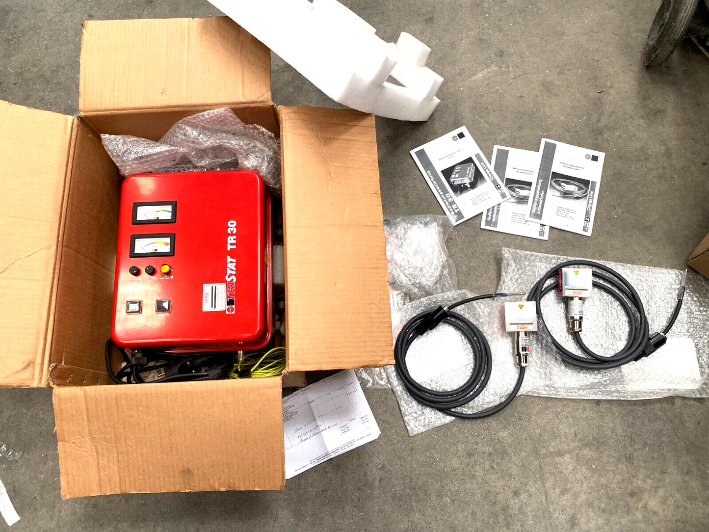 GÉNÉRATRICE CHARGE TR 30 25Kv  AMG Aug TriStat  + 2 pc Triode ALM R 060.200 60cm