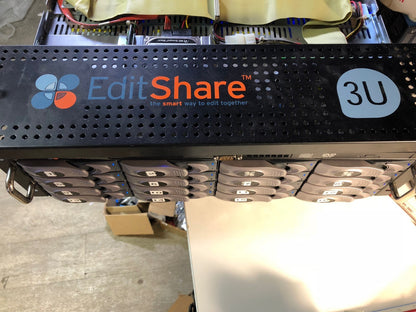 Editshare  3U Storage  Server 16 X 500Gb With Dongle