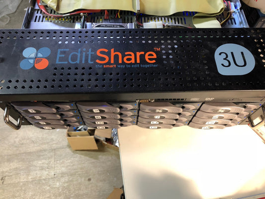 Editshare  3U Storage  Server 16 X 500Gb With Dongle
