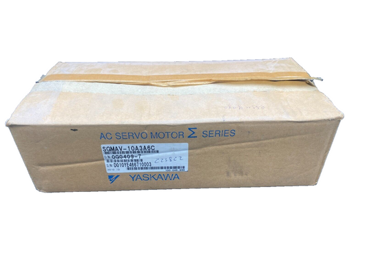 YASKAWA SGMAV-10A3A6C 0G0409-7-3 1000W 200V 7.4A 3.18NM 3000/MIN SERVO MOTOR
