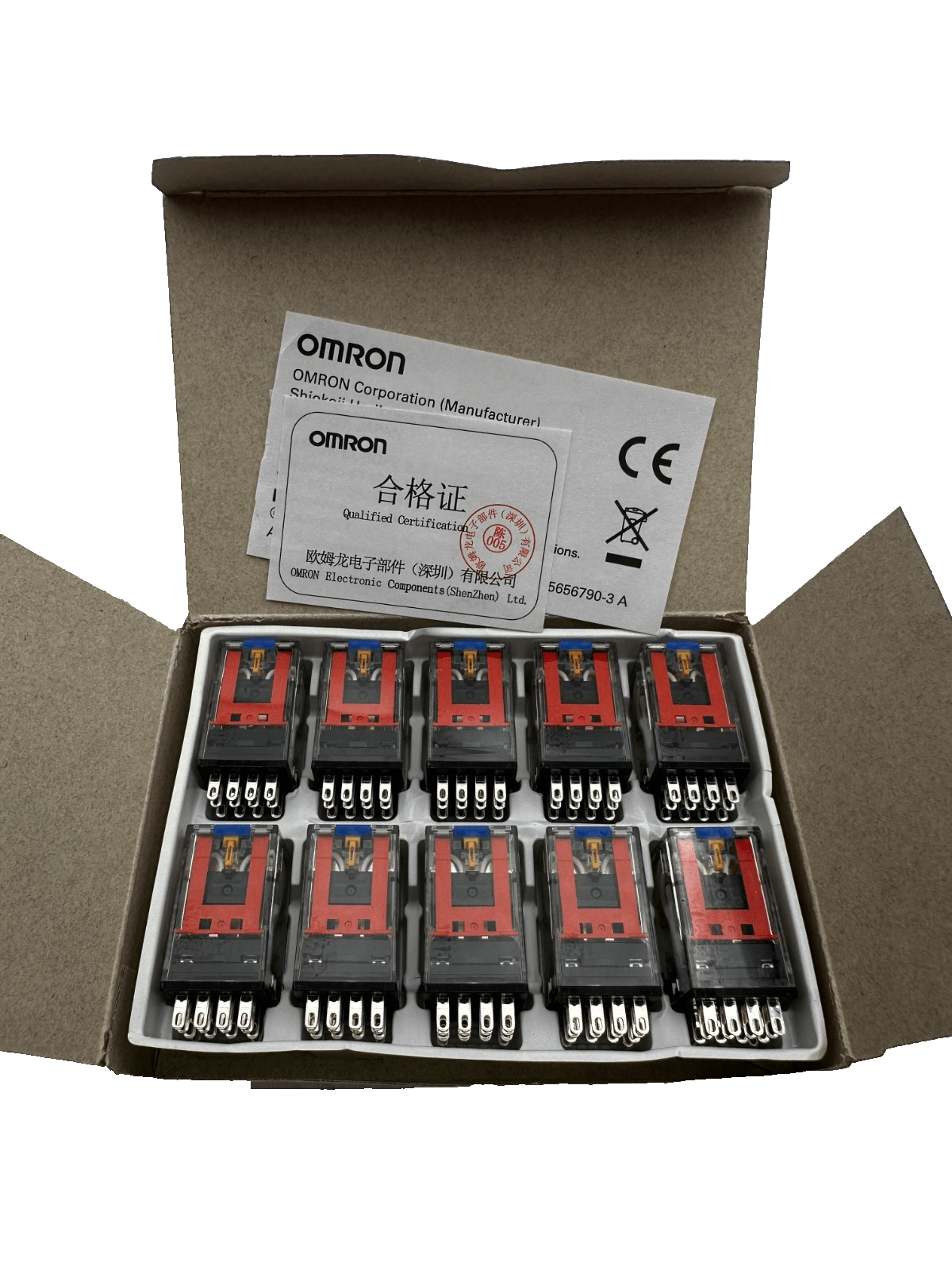 OMRON MY4IN - GS - R RELAIS DE PUISSANCE x10pc - KLR Automation