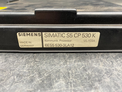 SIEMENS SIMATIC 6ES5530 - 3LA12 PROCESSEUR DE COMMUNICATION - KLR Automation