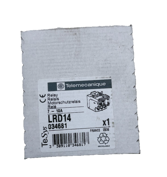 TELEMECANIQUE RELAY LRD14 x1