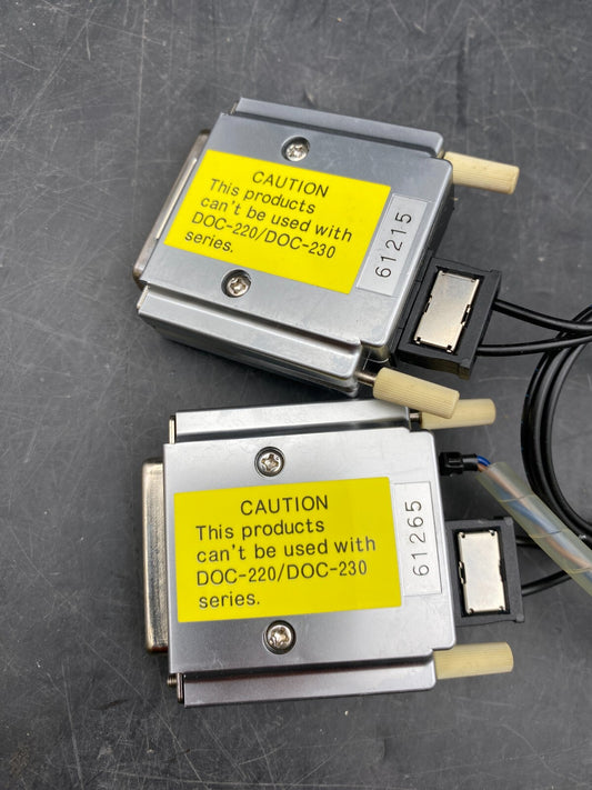 DDK MONITOR DOC-N231P-100A + DOC-N232S-107 MONITOR CONNECTOR