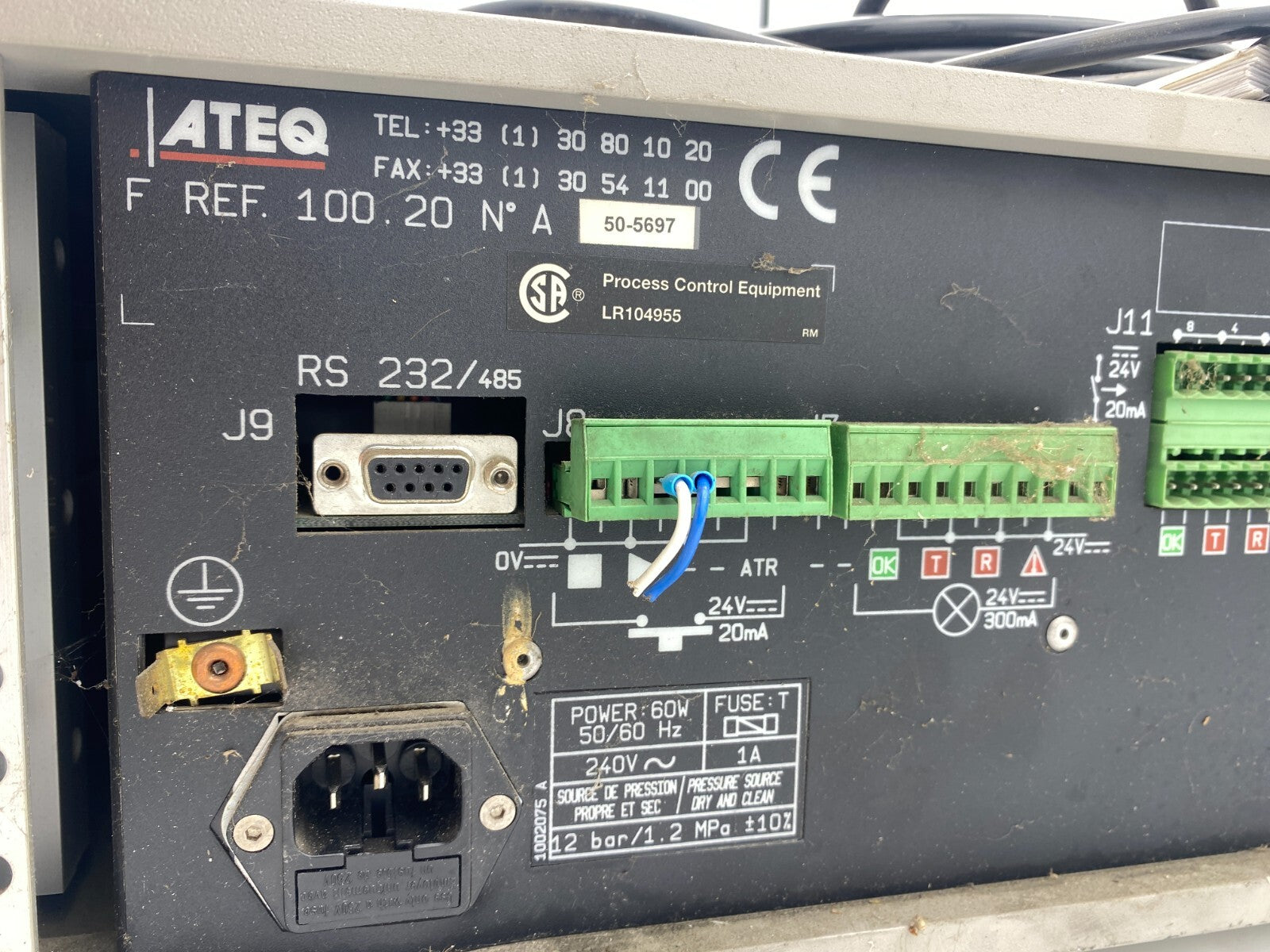 100.20 - Testeur Haute Pression ATEQ F  SA ATEQ 50 5697